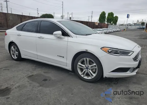 2018 Ford Fusion Se Hybrid z USA, uszkodzony, nr VIN 3FA6P0LU9JR118673